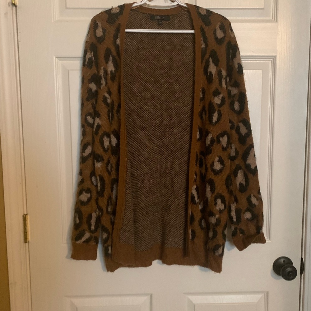 Leopard Cardigan